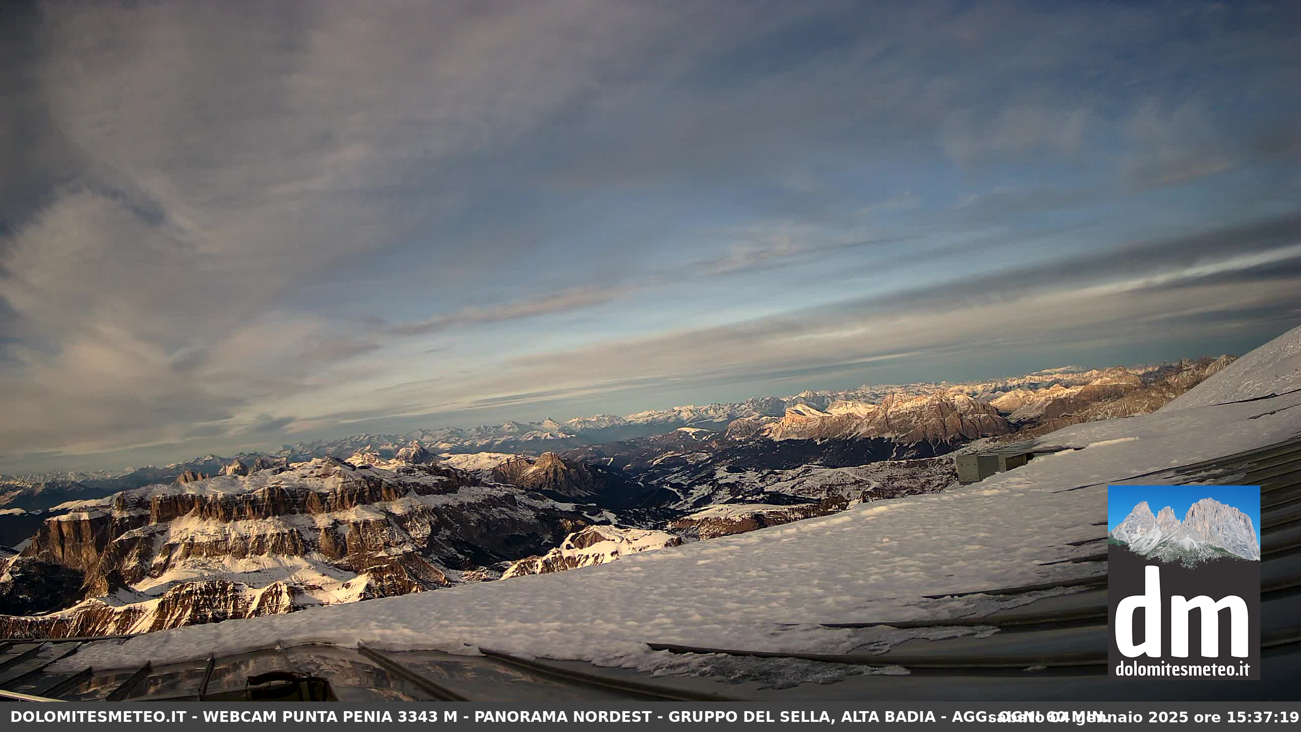 Buon 2025! Si apre con temperature in calo e qualche spolverata di neve in quota!